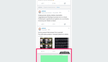 Sticky Ad button